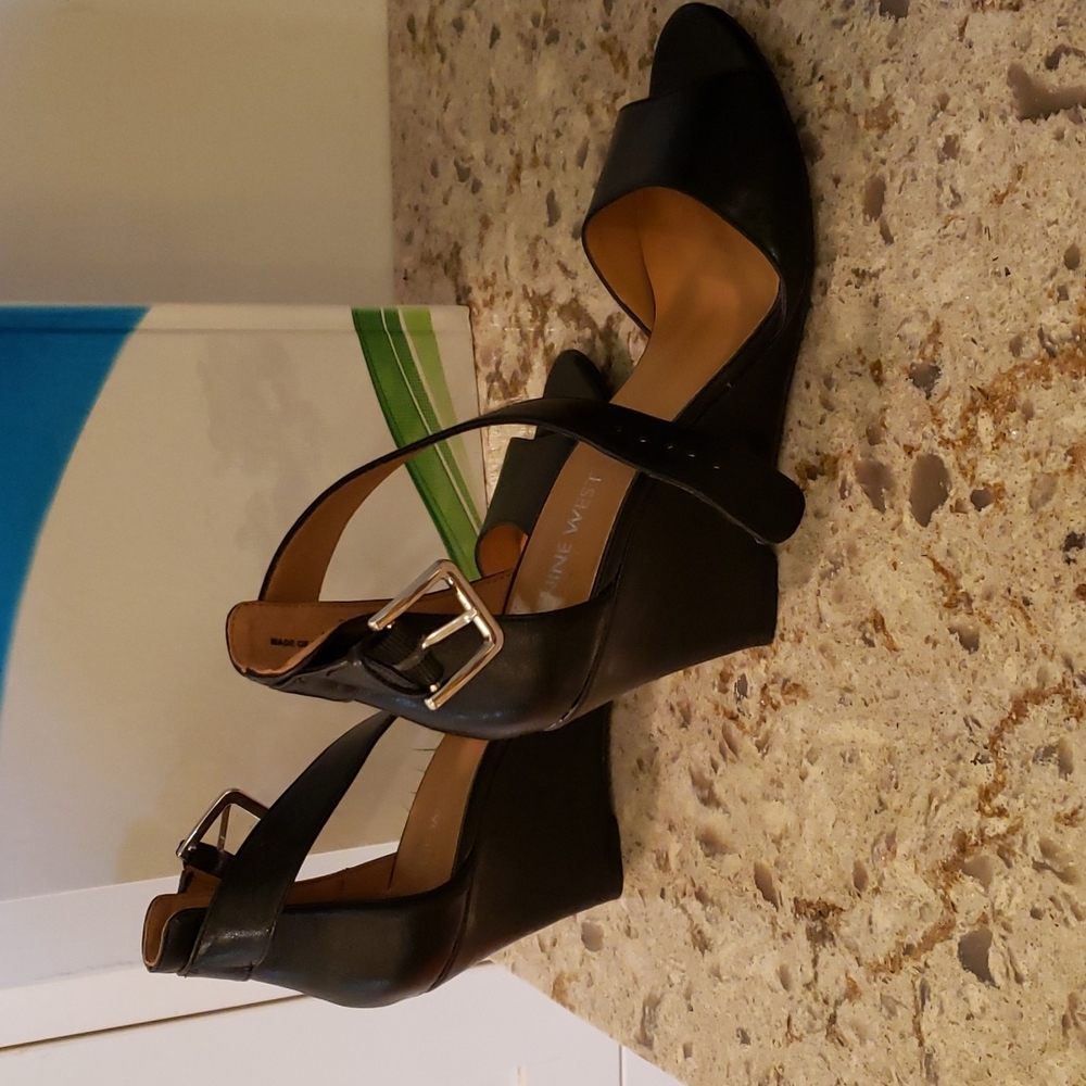 NINE WEST Black Heels